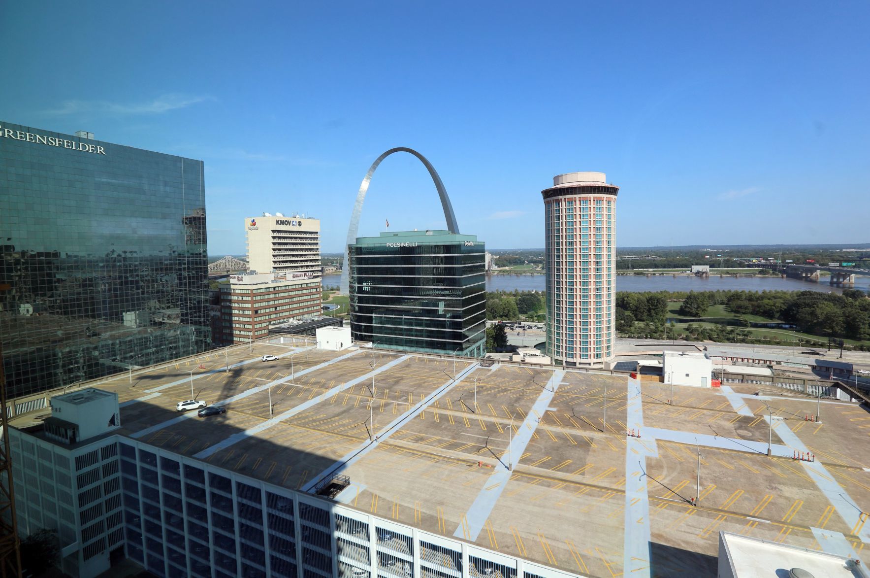 Views from One Cardinal Way residential tower